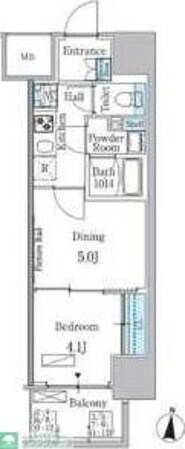 パークアクシス名古屋山王一丁目の物件間取画像